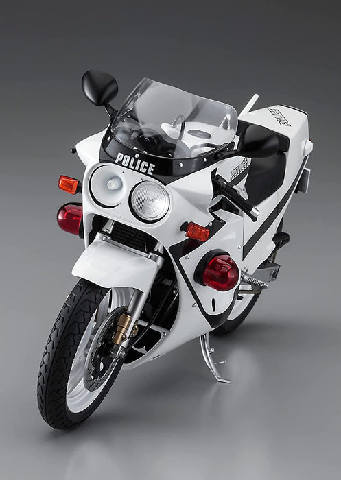Hasegawa Will Be Arrested Suzuki Gsx-R750 White Bye Specification 1/12 Scale Plastic Model Sp495
