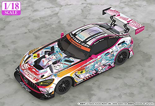Good Smile Company Hatsune Miku Amg 2021 Super Gt 1/18 Scale Resin Mini Car - Japan