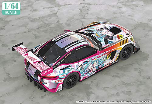 Good Smile Company Hatsune Miku GT-Projekt 1/64 Super GT Ver. Vorlackiertes Druckguss-Minicar aus Japan