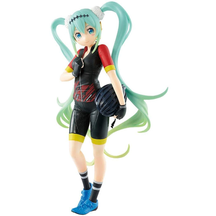 Hatsune Miku Racing Ver. Exq Figure Japan - Racing Miku 2018 Team Ukyo Support Ver.