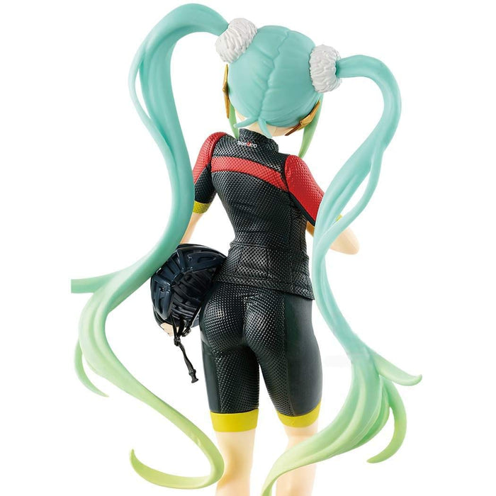 Hatsune Miku Racing Ver. Exq Figure Japan - Racing Miku 2018 Team Ukyo Support Ver.