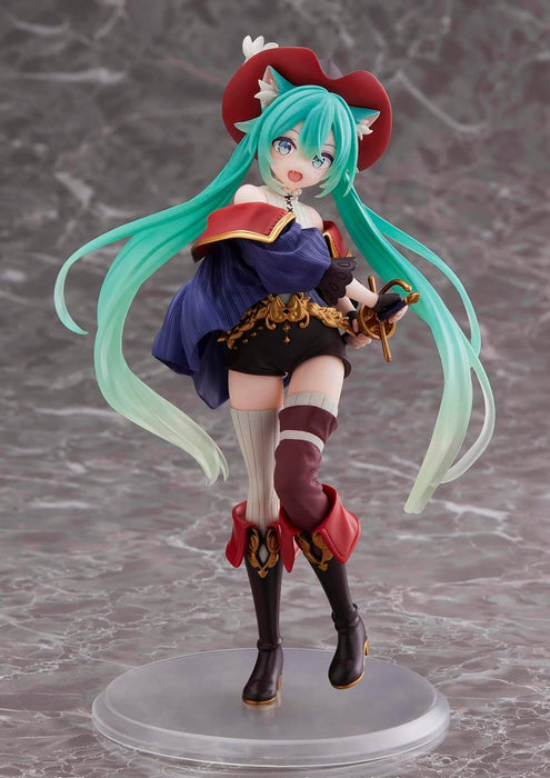 Produit générique Japon Hatsune Miku Wonderland Chat en bottes Figure 18 cm 1 type