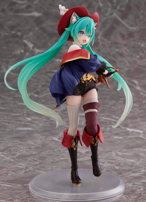 Generisches Produkt Japan Hatsune Miku Wunderland Katze in Stiefeln Figur 18 cm 1 Typ