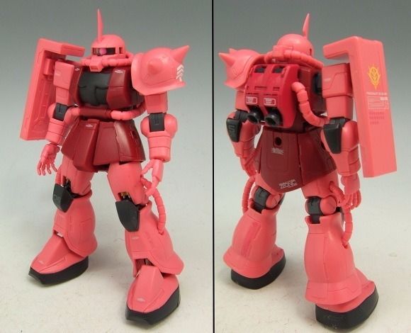 Hcm Pro 07-01 Ms-06s Zaku Ii Char's Custom Mm Ver 1/200 Figure Gundam Bandai
