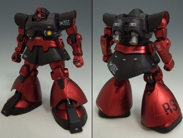 Hcm Pro Sp-002 Ms-09rs Rick Dom Char's Custom 1/200 Action Figure Gundam