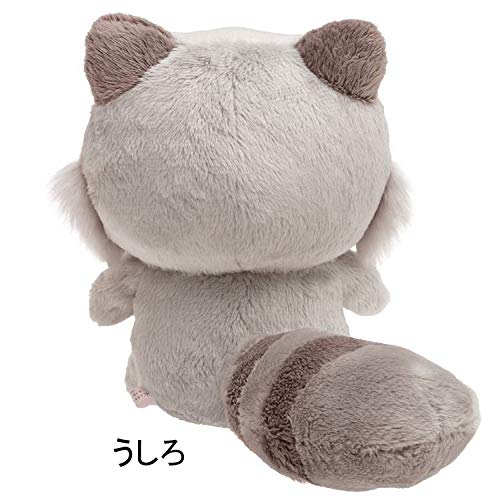 SAN-X Kokoroaraiguma Plush Doll Ashia-Raccoon S
