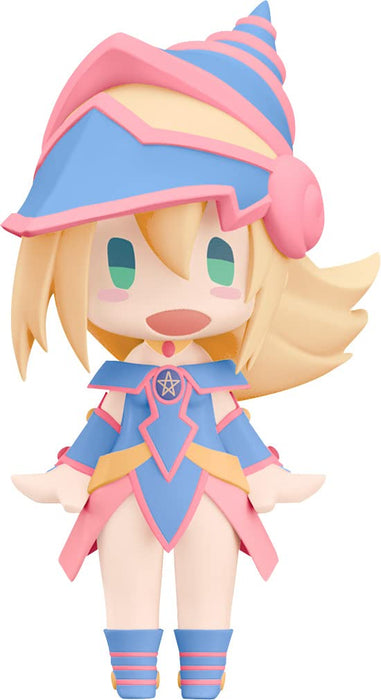 Hallo! Gutes Lächeln Yu-Gi-Oh! Duel Monsters Black Magician Girl Nicht maßstabsgetreue Kunststoff-Actionfigur G17074