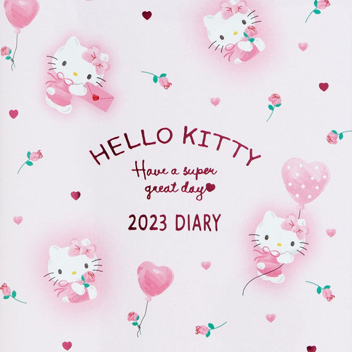 Hello Kitty B6 Diary (Horizontal Ruled Type) 2023