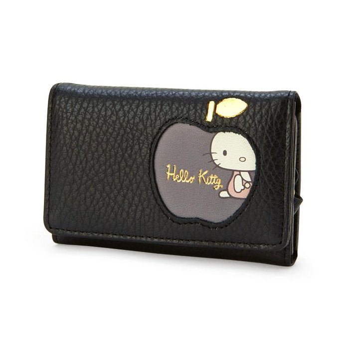 Sanrio  Hello Kitty Genuine Leather Key Case (Fresh) Black