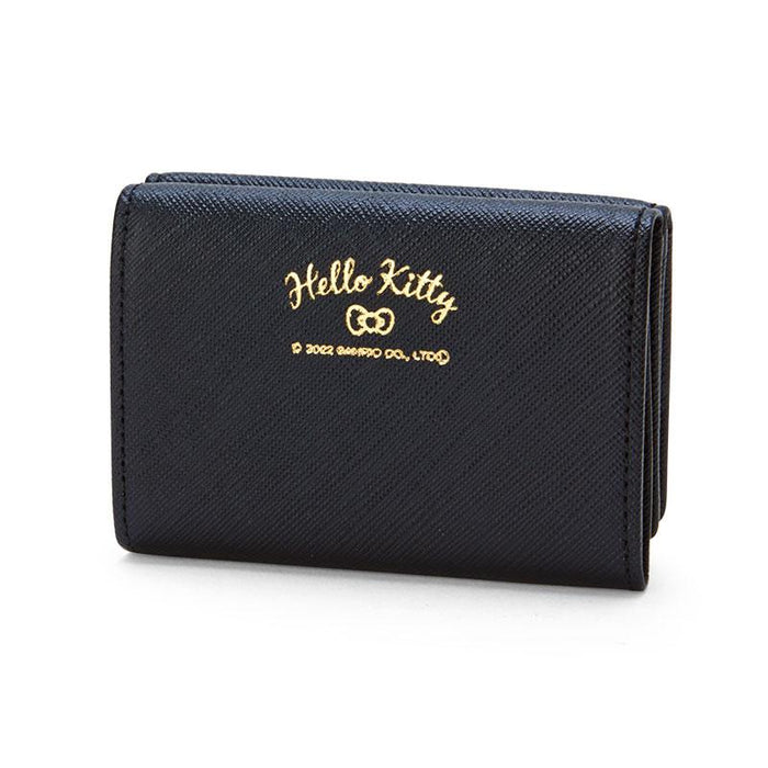 Sanrio  Hello Kitty Genuine Leather Tri-Fold Wallet (Ribbon)