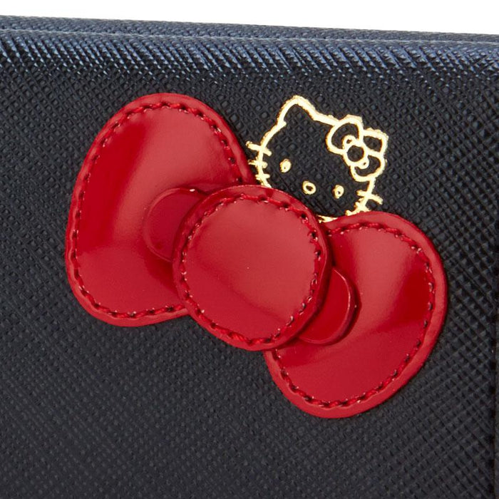 Sanrio  Hello Kitty Genuine Leather Tri-Fold Wallet (Ribbon)