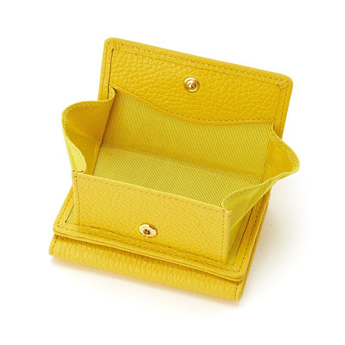 Sanrio  Hello Kitty Genuine Leather Trifold Wallet (Fresh) Yellow