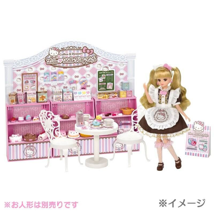 Hello Kitty Licca-Chan Sweets Cafe Japan Figure 4904810117186 1