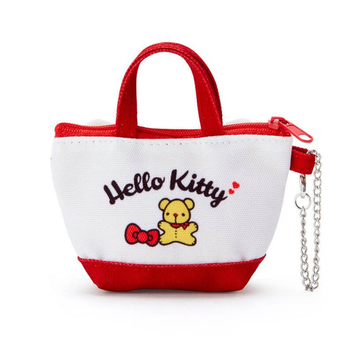 Hello Kitty Mini Tote Bag Type Mascot Holder Japan Figure 4550337543993 1
