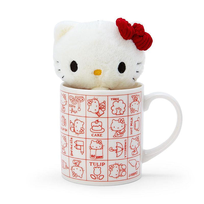 Sanrio  Hello Kitty Mug With Mascot Holder (Classic)