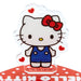 Hello Kitty Plush Stand Set Japan Figure 4550337174074 2
