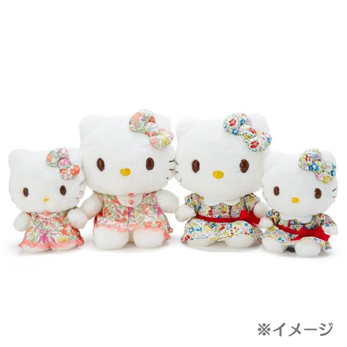 Hello Kitty Plush Toy (Liberty Ribbon Dress) S Japan Figure 4548643134455 4