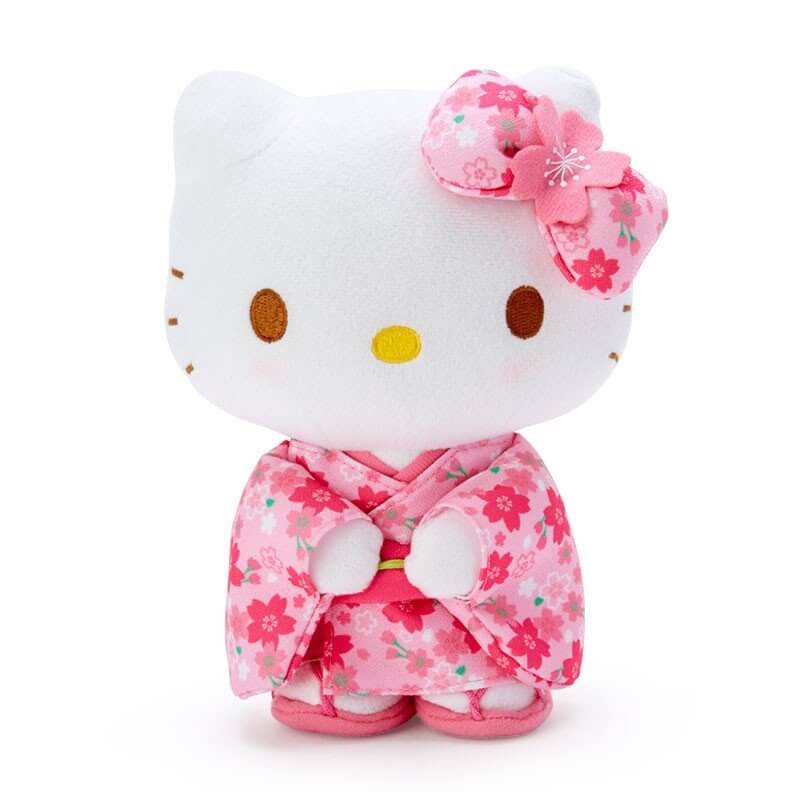 Upload Sanrio Sakura Hello Kitty Pin (Set of 2)