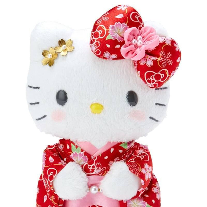 Hello Kitty Sakura Kimono Plush Japan Figure 4901610937440 2
