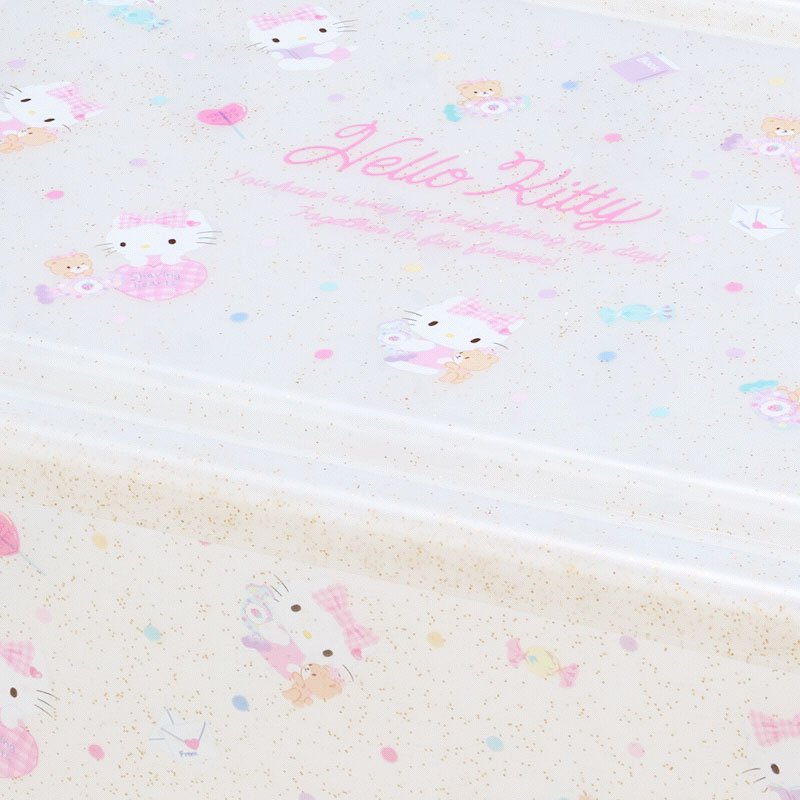 Hello Kitty Storage Case L With Lid- Japan Figure Store - #1 Bring To You The Best Japanese Goods