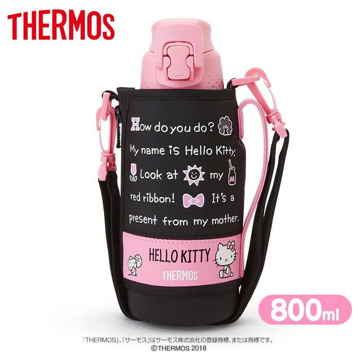Hello Kitty Thermos Cover Sports Bottle 800Ml
