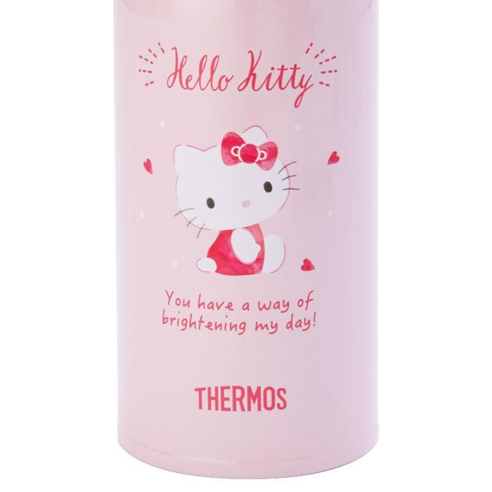 Hello Kitty Thermos One Push Stainless Mug Bottle Pink 350Ml