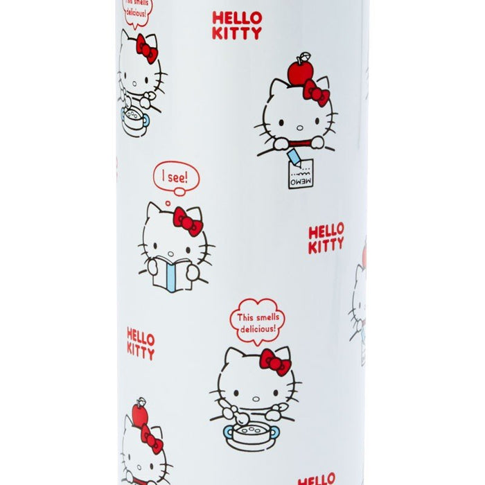 Hello Kitty Thermos One Push Stainless Mug Bottle White 500Ml