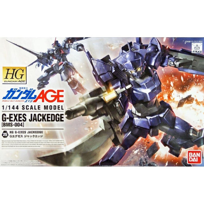 BANDAI Gundam Hg Age-25 G-Exes Jackedge Bms-004 1/144 Scale Kit