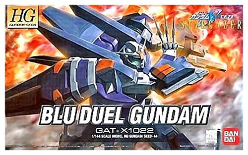 BANDAI 459381 Hg Gundam Seed Blu Duel Gundam Bausatz im Maßstab 1:144