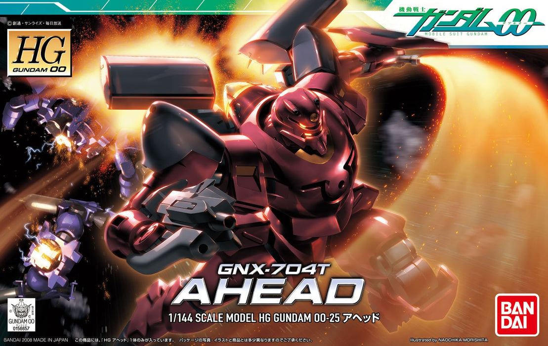 BANDAI Hg Oo 25 Gundam Ahead Gnx-704T Kit à l'échelle 1/144