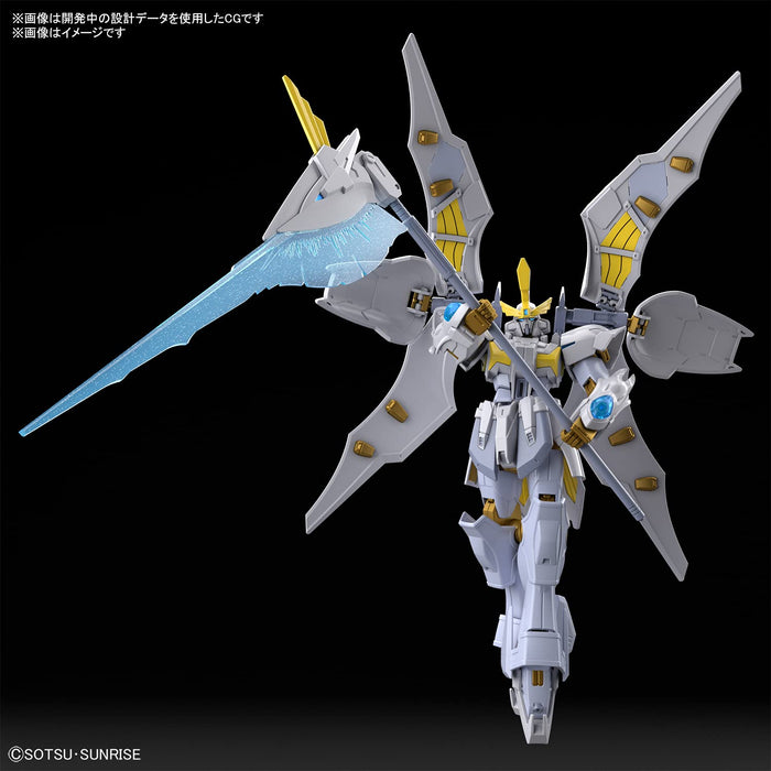 Hg Gundam Breaker Batlog Gundam Revance Heaven Modèle en plastique à code couleur à l'échelle 1/144