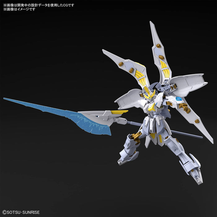 Hg Gundam Breaker Batlog Gundam Revance Heaven Modèle en plastique à code couleur à l'échelle 1/144