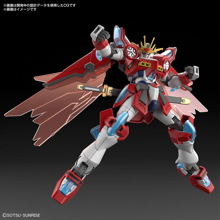 Bandai Spirits Hg 1/144 Modèle Gundam brûlant