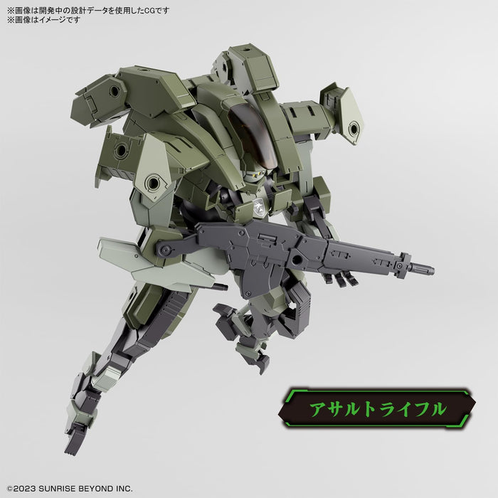 Bandai Spirits 1/72 Scale HG Kyoukai Senki Aaron Rhino Plastic Model - Color Coded