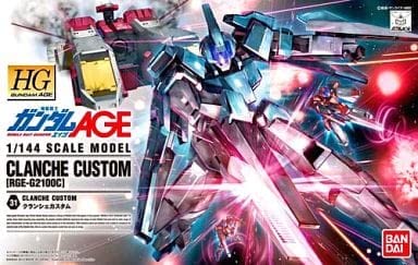BANDAI Gundam Hg Age-31 Clanche Custom Rge-G2100C Bausatz im Maßstab 1:144