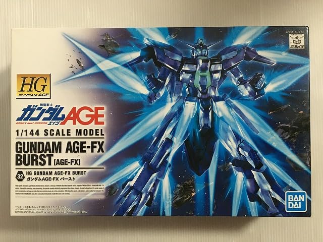 Bandai Spirits Hg 1/144 Gundam Age-Fx Burst Modèle en plastique