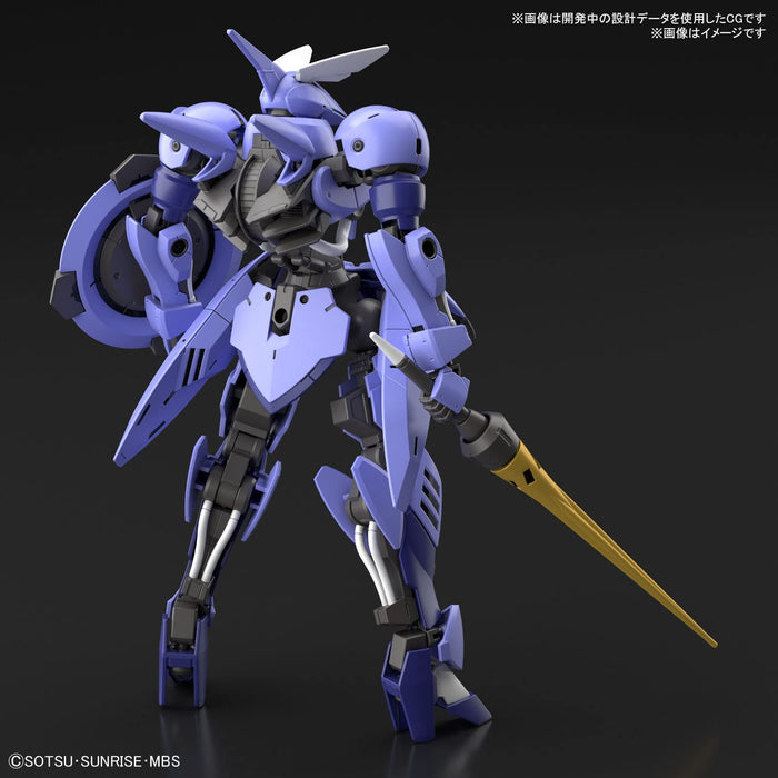 Hg Mobile Suit Gundam Iron-Blooded Orphans G Gee Krune Modèle en plastique à code couleur à l'échelle 1/144