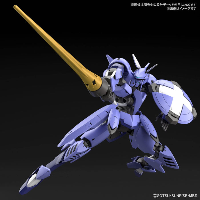 Hg Mobile Suit Gundam Iron-Blooded Orphans G Gee Krune Modèle en plastique à code couleur à l'échelle 1/144