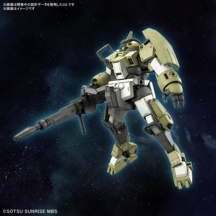 Bandai Spirits Hg Mobile Suit Gundam Mercury Witch Demi Trainer Échelle 1/144 Modèle à code couleur
