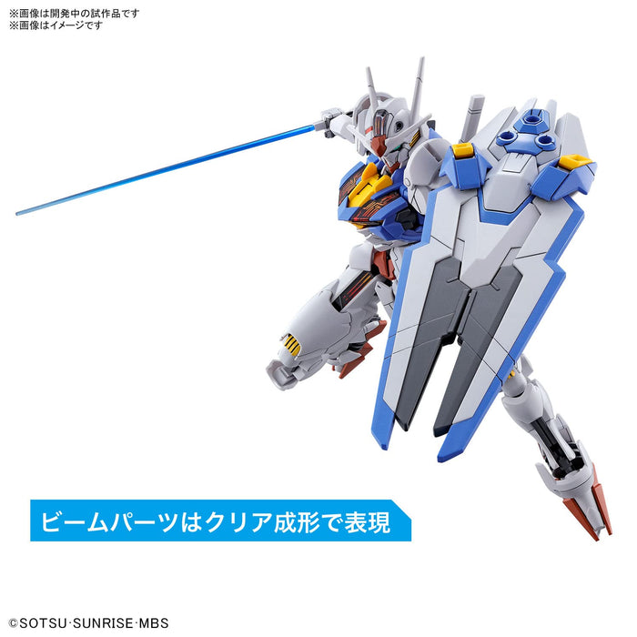 Bandai Spirits Hg Mobile Suit Gundam Mercury Witch Gundam Aerial 1/144 Scale Color-Coded Model