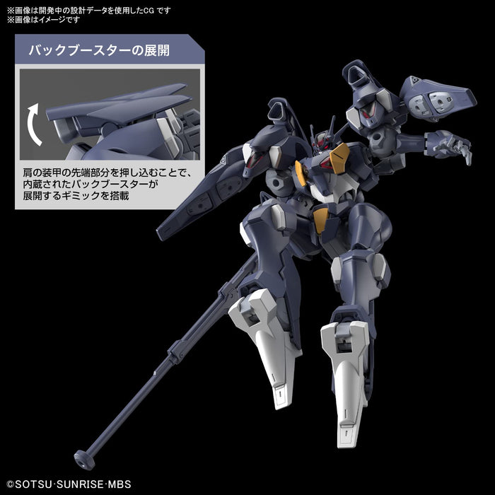 Bandai Spirits Hg Mobile Suit Gundam Mercury Witch Gundam Falact Farbcodiertes Modell im Maßstab 1:144