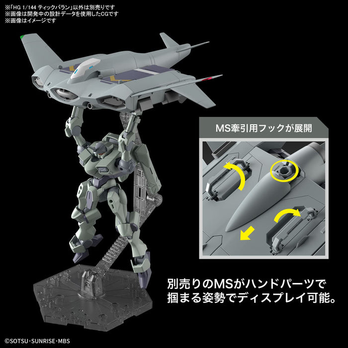 Hg Mobile Suit Gundam Mercury Witch Tikbalan Échelle 1/144 Modèle en plastique à code couleur