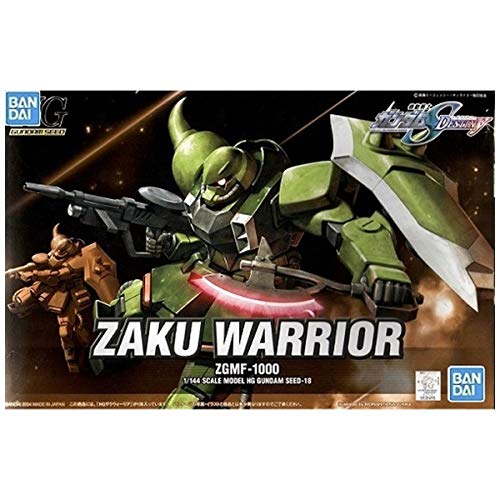 BANDAI Hg Gundam Seed Zaku Warrior 1/144 Scale Kit