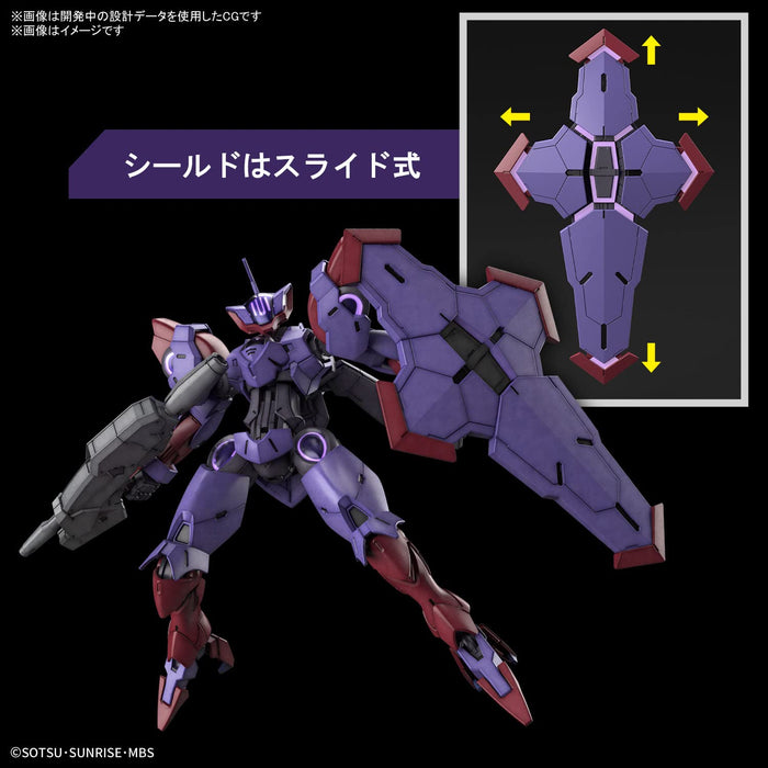 Hg Mobile Suit Gundam Witch Of Mercury Begilpende Échelle 1/144 Modèle en plastique à code couleur
