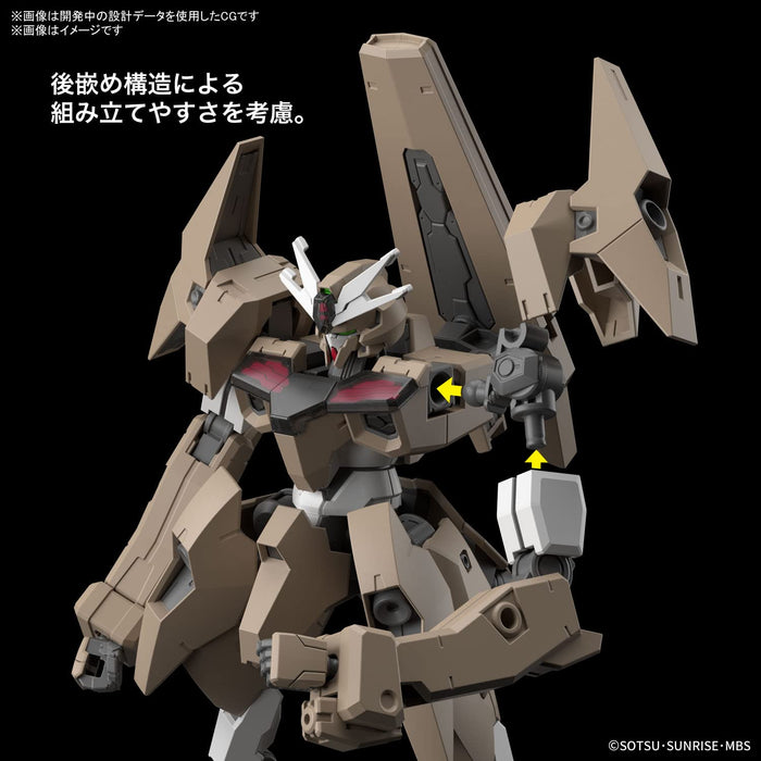 Hg Mobile Suit Gundam Witch Of Mercury Gundam Lubris Thorn 1/144 Scale Color Coded Plastic Model