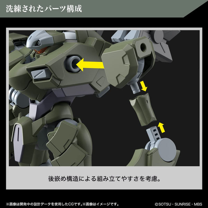 Bandai Hg 1/144 Zowort Heavy Plastic Model Gundam: The Witch From Mercury