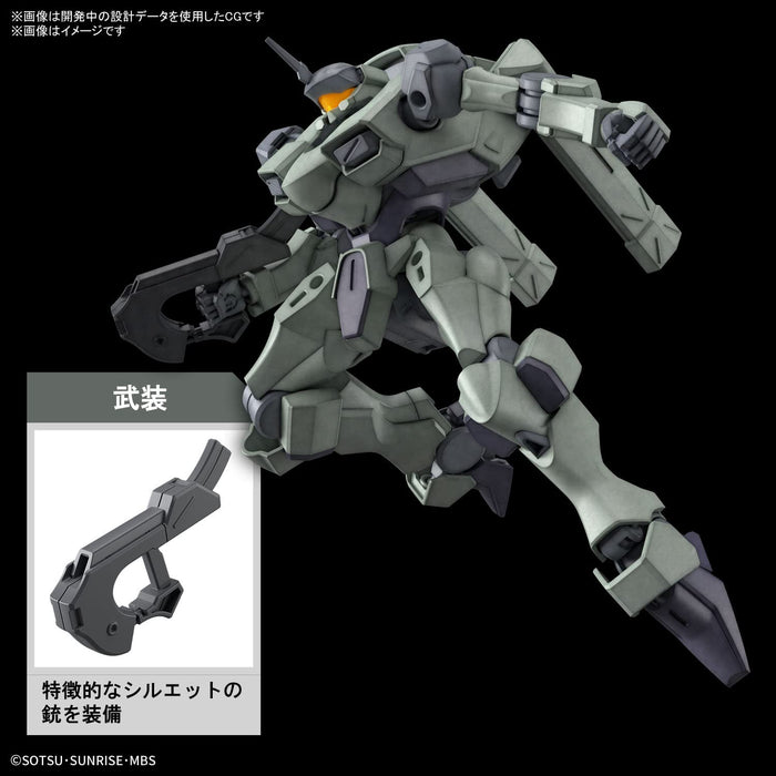 Hg Mobile Suit Gundam Witch Of Mercury Zawort 1/144 Scale Color Coded Plastic Model