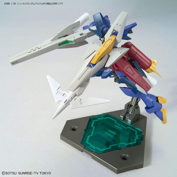 Hgbd Gundam Build Divers Impulse Gundam Arc Kunststoffmodell im Maßstab 1:144, farbcodiert