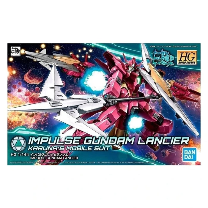 BANDAI Gundam Build Divers 018 Impulse Gundam Lancier 1/144 Scale Kit