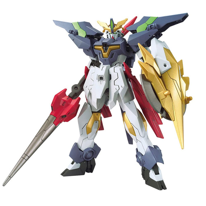 Hgbd:R Gundam Build Divers Re:Rise Gundam Aegis Knight Modèle en plastique à code couleur à l'échelle 1/144